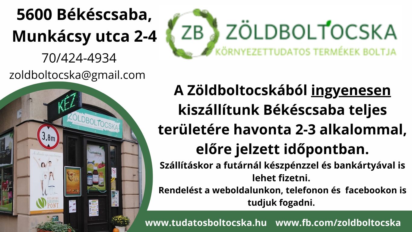 Zöldboltocska webáruháza