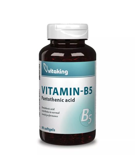 Pantoténsav – B5 Vitamin 200mg (90)