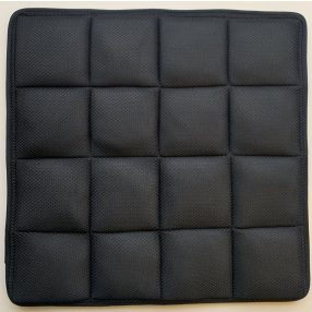 Bambusz ülőpárna fekete 43x43