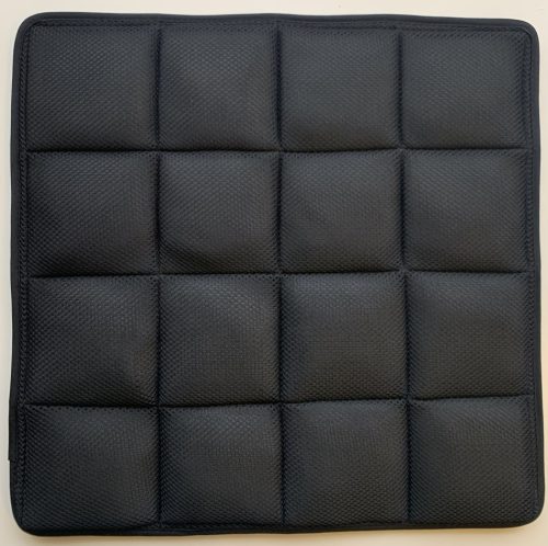Bambusz ülőpárna fekete 43x43
