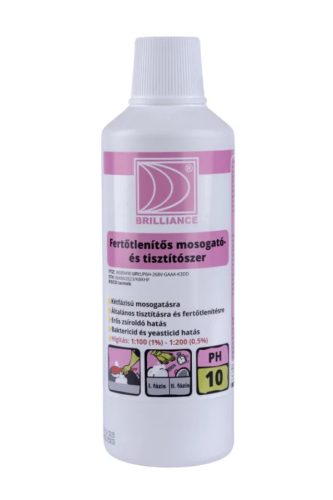 Brilliance® Fertőtlenítős mosogató- és tisztítószer 1 liter