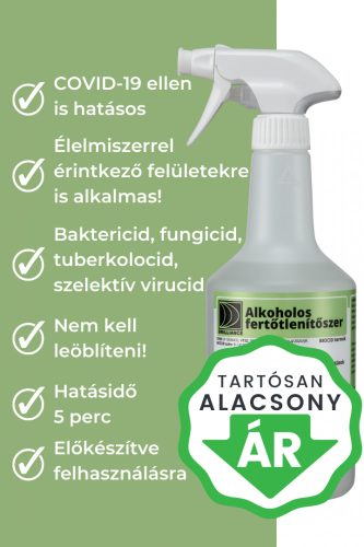 Brilliance® Alkoholos fertőtlenítő 0,75 liter