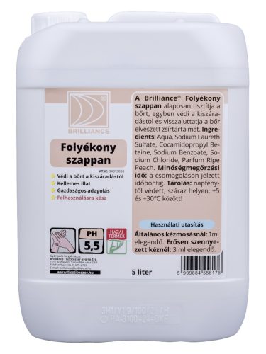 Brilliance® Folyékony szappan 5 liter
