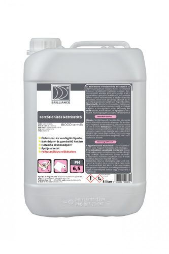 Brilliance® Fertőtlenítős kéztisztító 5 liter