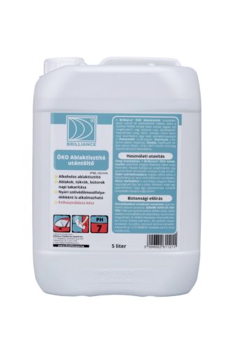 Brilliance® ÖKO Ablaktisztító (utántöltő) 5 liter