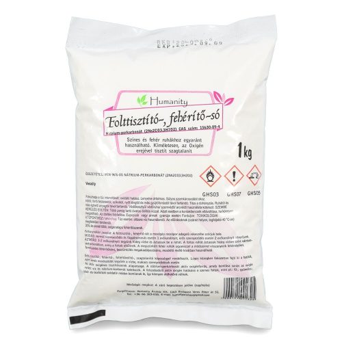 Folttisztító-, fehérítő-só (nátrium perkarbonát) 1kg