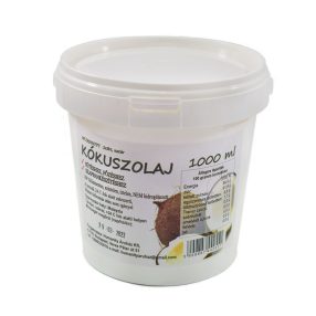 Kókuszolaj vödrös 1000 ml