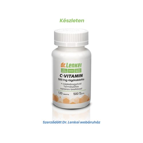C- vitamin 500 mg - Rágótabletta 