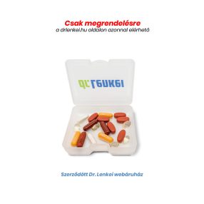 Vitamintartó doboz - egy rekeszes 