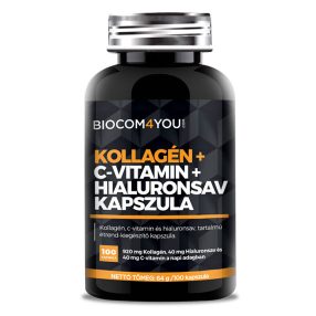 Kollagén+C-Vitamin+Hialuronsav Kapszula