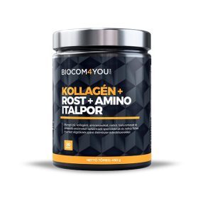 Kollagén+Rost+Amino Italpor Mangó ízű