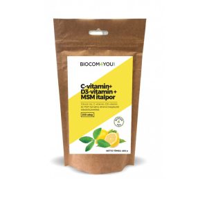 C-Vitamin+D3-Vitamin+MSM Italpor Utántöltő