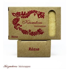 Prémium Háziszappan RÓZSA 80g