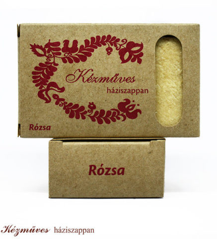 Prémium Háziszappan RÓZSA 80g
