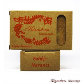 FAHÉJ + NARANCS Háziszappan 80g