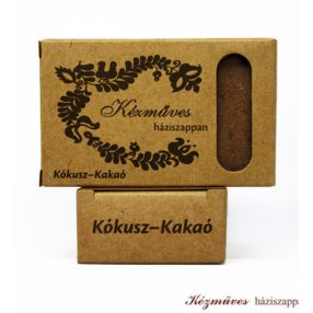 KÓKUSZ – KAKAÓ Háziszappan 80g