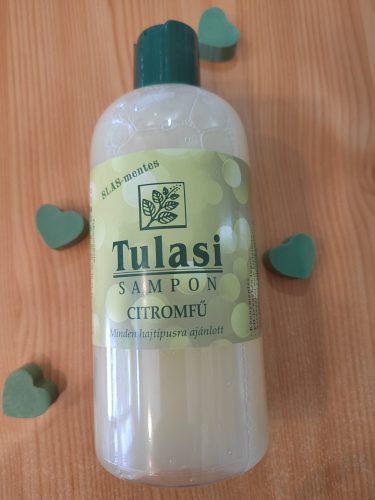 Tulasi citromfű sampon SLS mentes 500ml