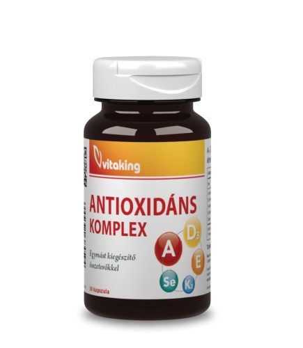 Antioxidáns Komplex – A+D+E+K2+ Szelén (60)